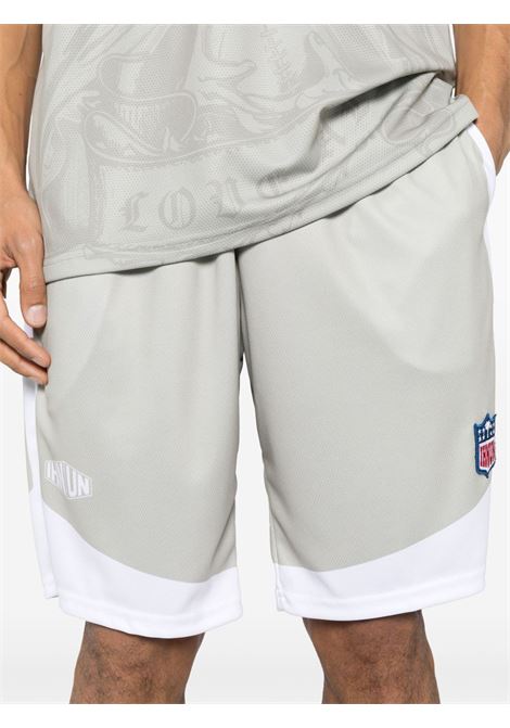 Grey and white logo jersey shorts Ih nom uh nit - men IH NOM UH NIT | NUS25300451